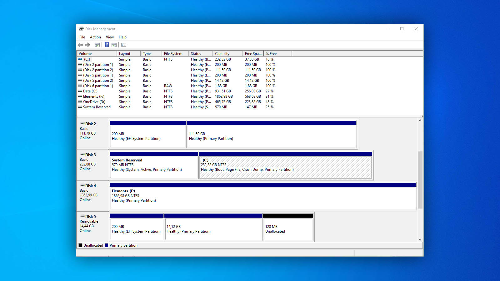 disk management utility