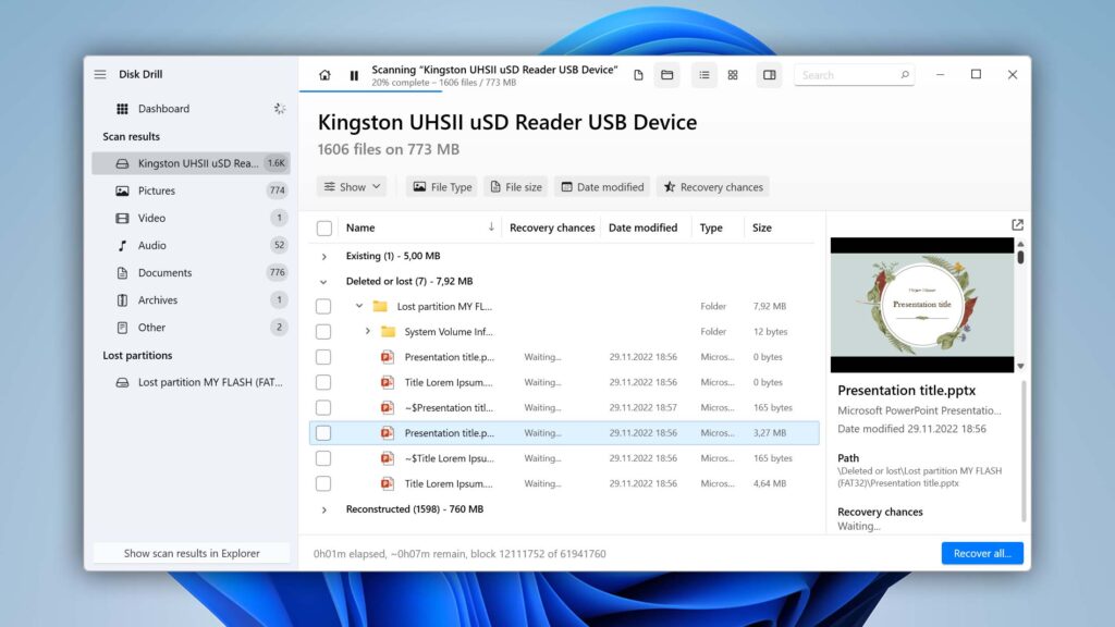 How to Recover a Deleted or Unsaved PowerPoint Presentation