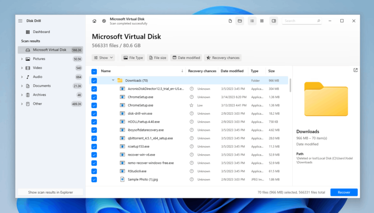 How to Recover Deleted Downloads or Entire Downloads Folder