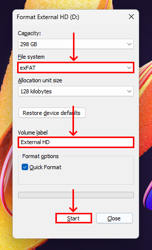 External File Format How to Fix External Hard Drive Not Showing Up