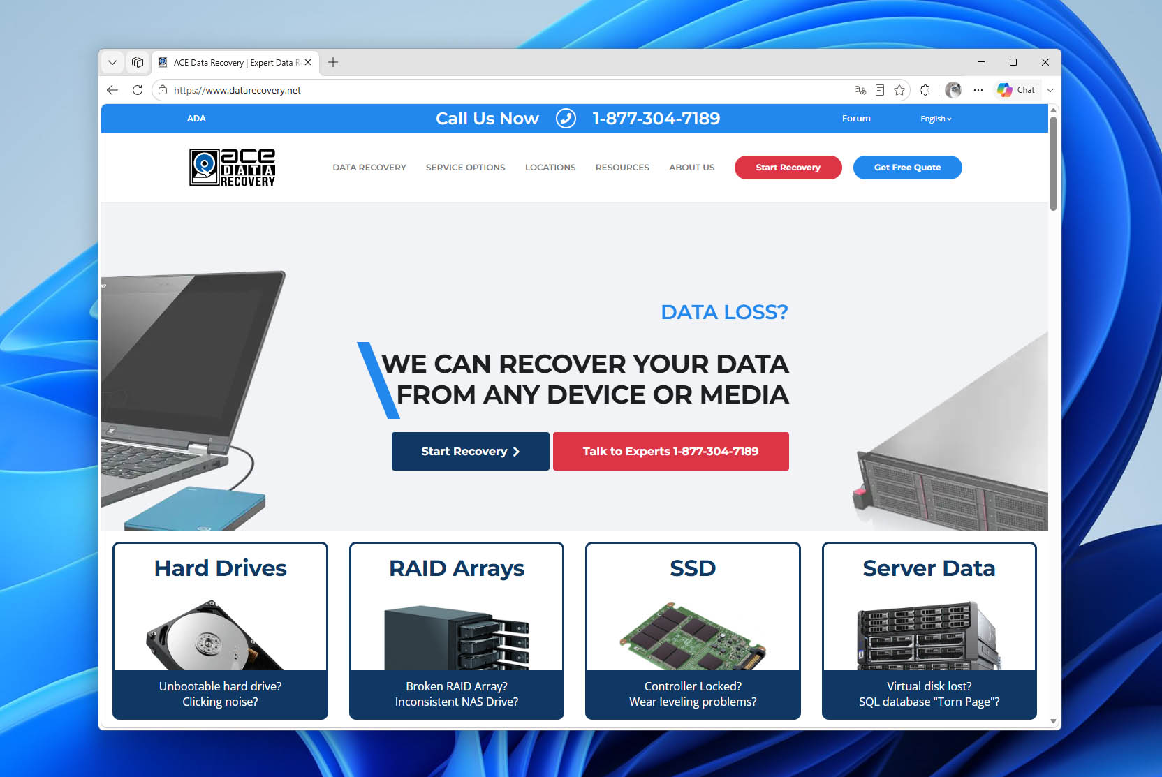 ace data recovery service