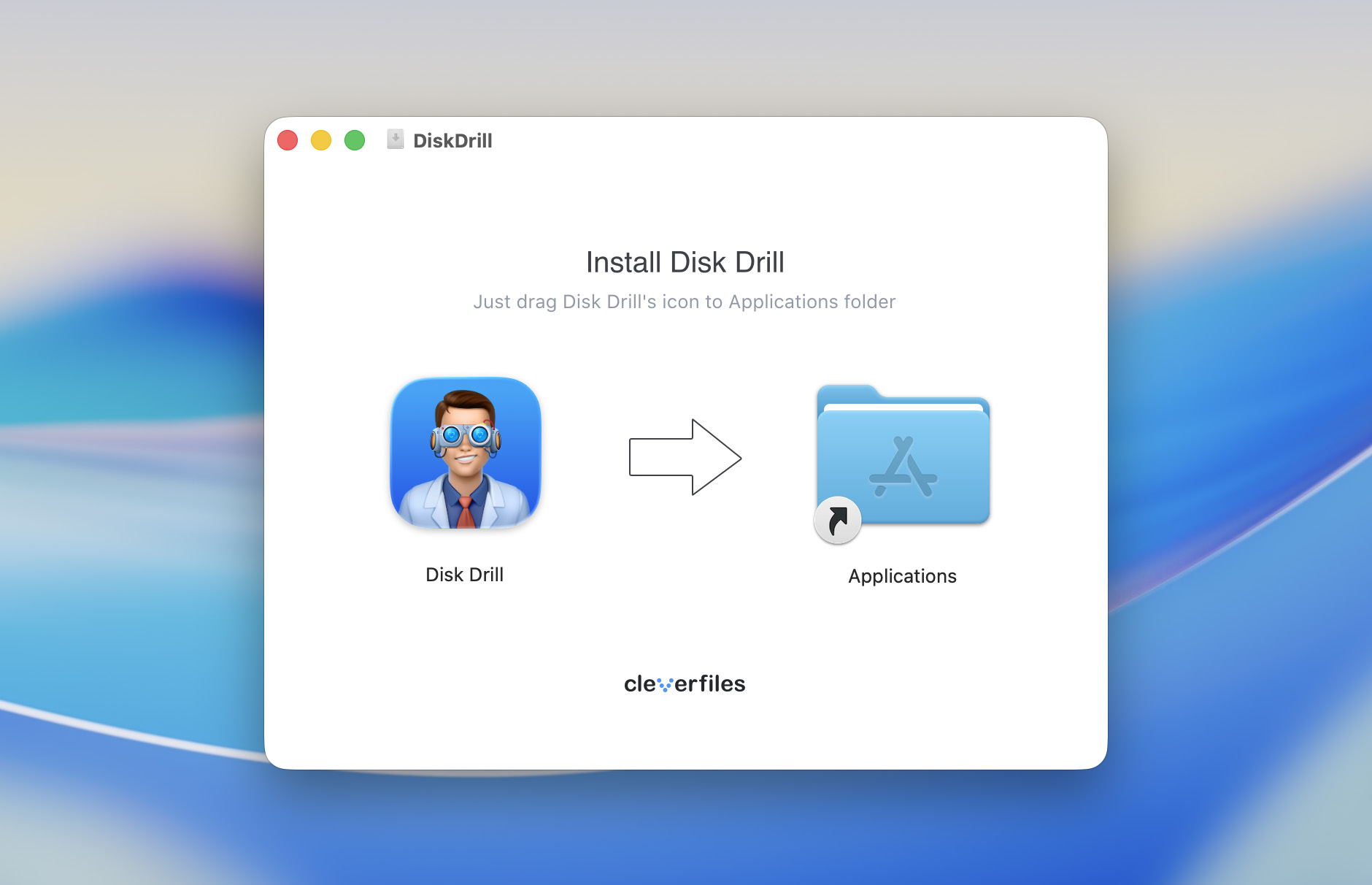 install Disk Drill in macOS
