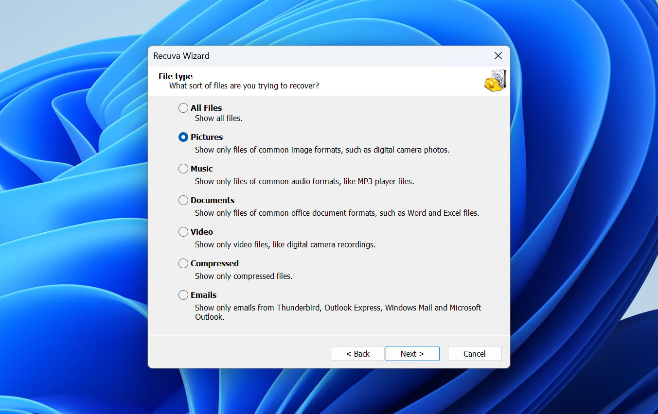recuva software